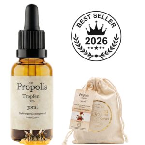 Propolis BIO Deutsche Imkerqualität 35% Tinktur 30ml"Das Schutzschild der Natur."