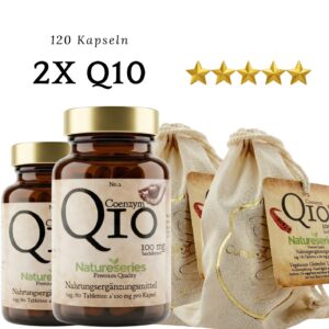 Q10 Coenzym  2er Sparset„Deine Herzschlag-Energie.“