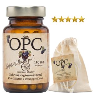 OPC Traubenkernextrakt  150mg.„Die Kraft der Traube"