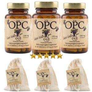 OPC Bundle 3er SparSet 180 Kapseln„Die Kraft der Traube"